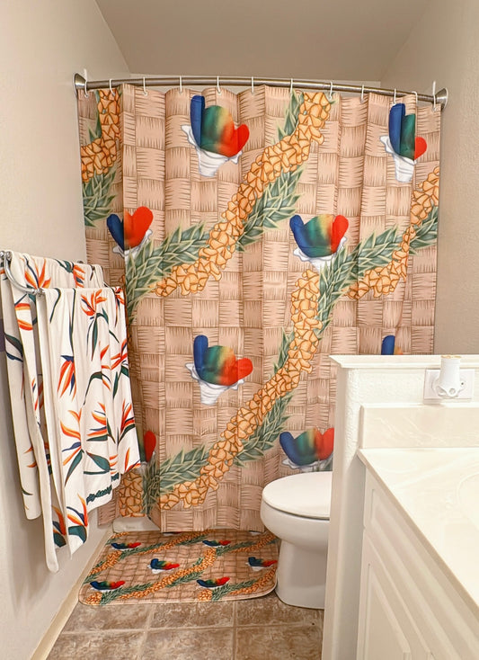 Shower Curtain - Lauhala Shave Ice