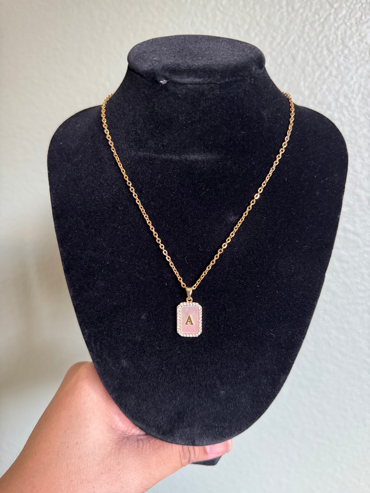 Pearl Shell Bling Necklace