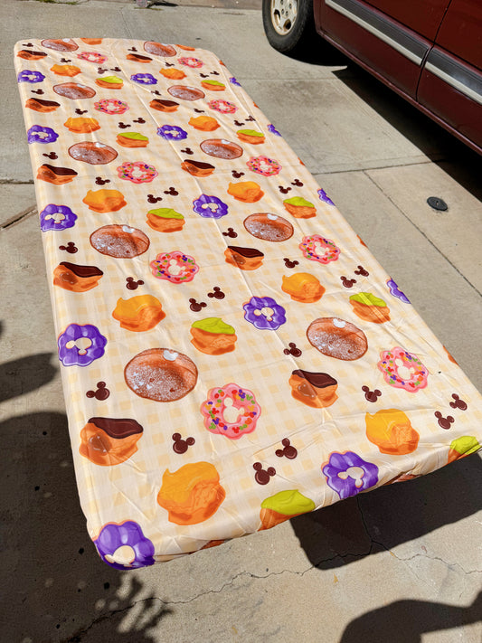 6 foot Table Cover - Local Sweets (Tan)