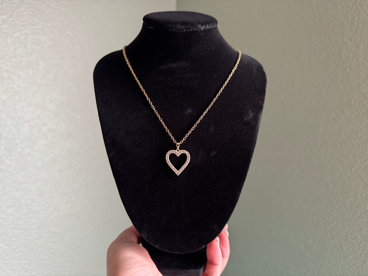 Heart Bling Necklace