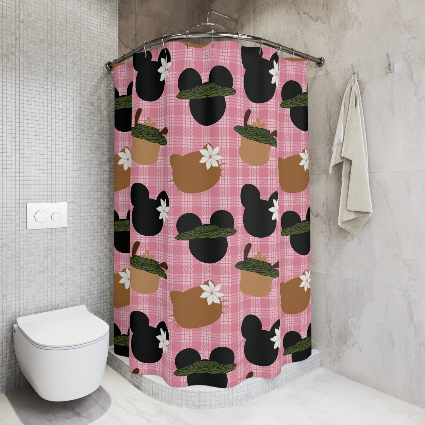 Shower Curtain - DisRio (Disney & Sanrio)