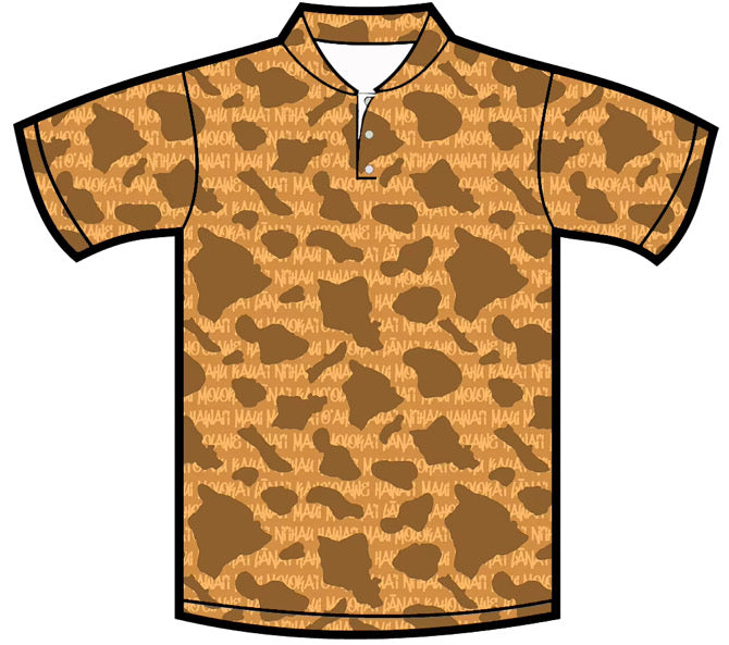 Polo Shirt - Island Vibes (orange)