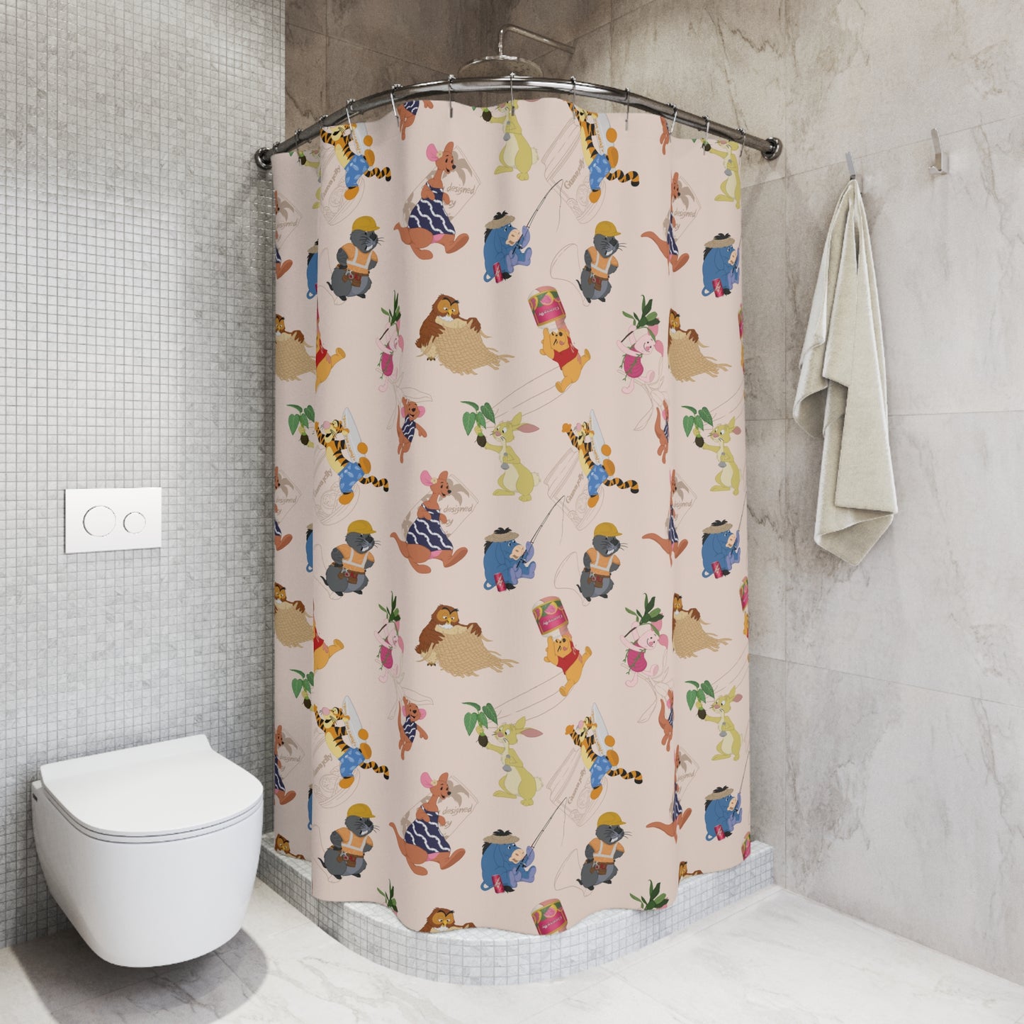 Shower Curtain - Pooh N Da Gang