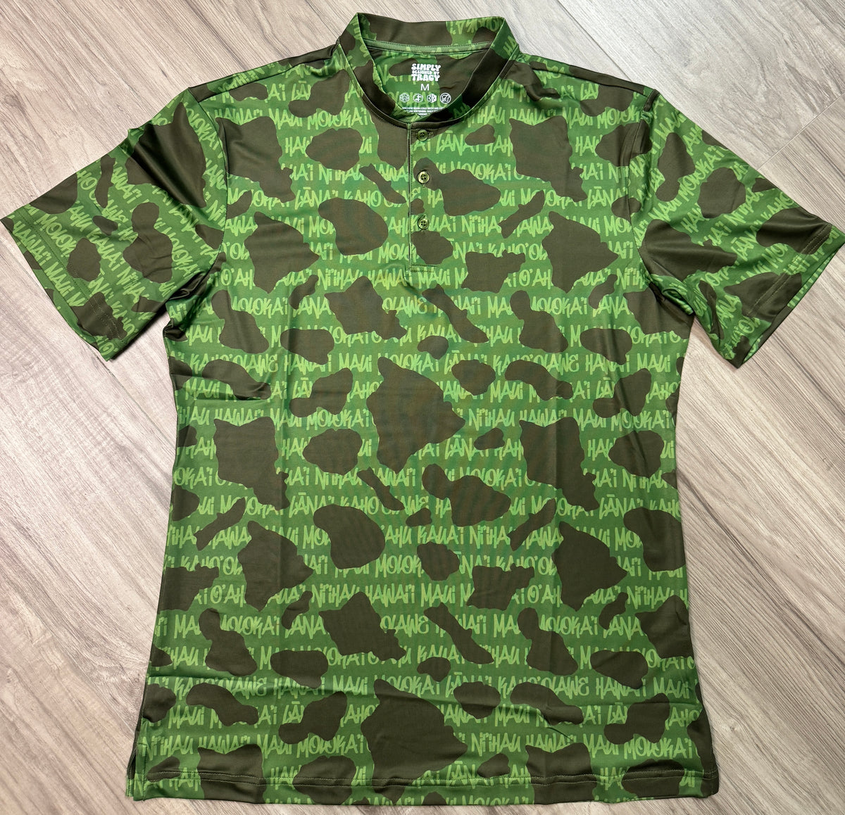 Polo Shirt - Island Vibes (green)