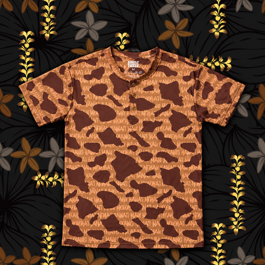 Polo Shirt - Island Vibes (orange)