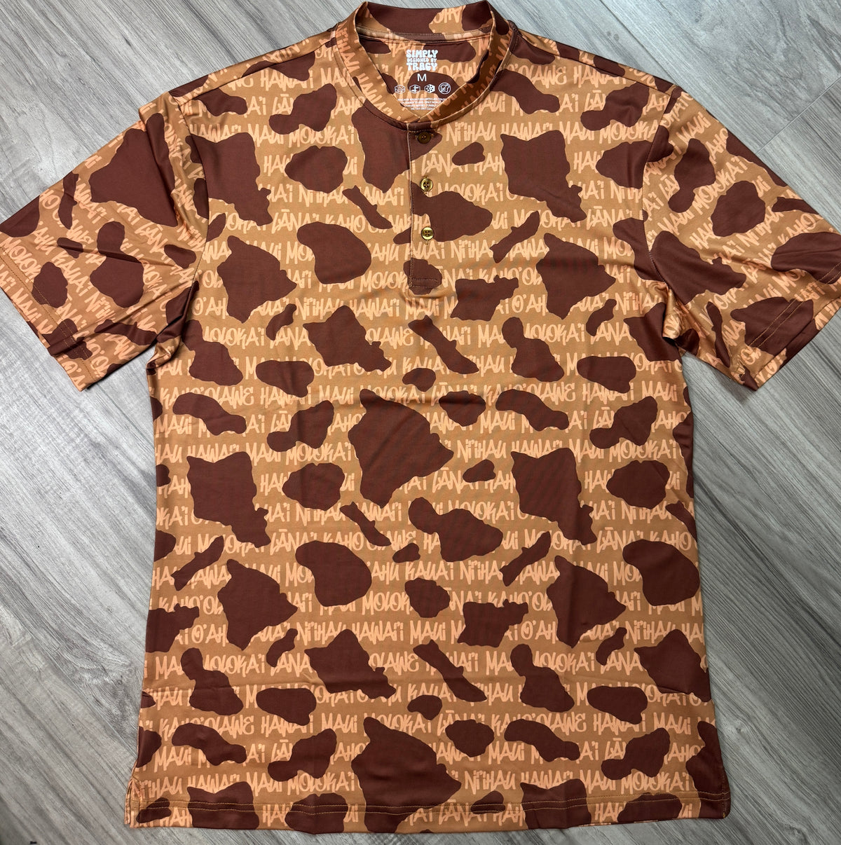 Polo Shirt - Island Vibes (orange)