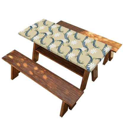 Protective 6ft Table Cover - Sand Blue Tako Legs