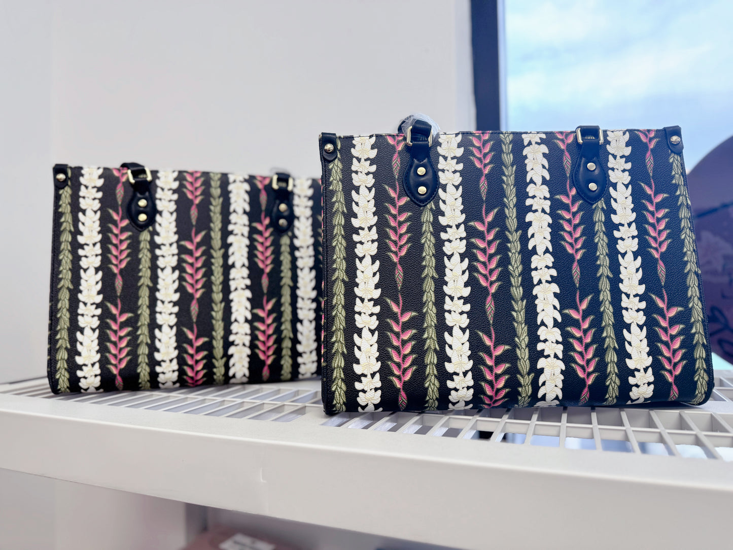 Handbag - Heliconia Plumeria Pikake