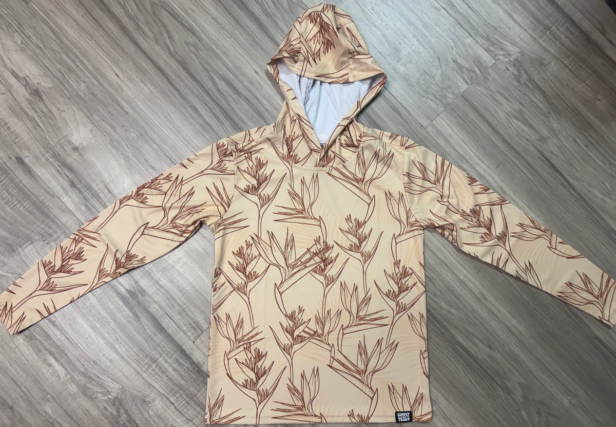 Long Sleeve (Keiki)- Bird of Paradise