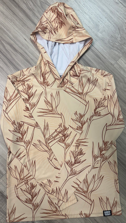 Long Sleeve (Keiki)- Bird of Paradise