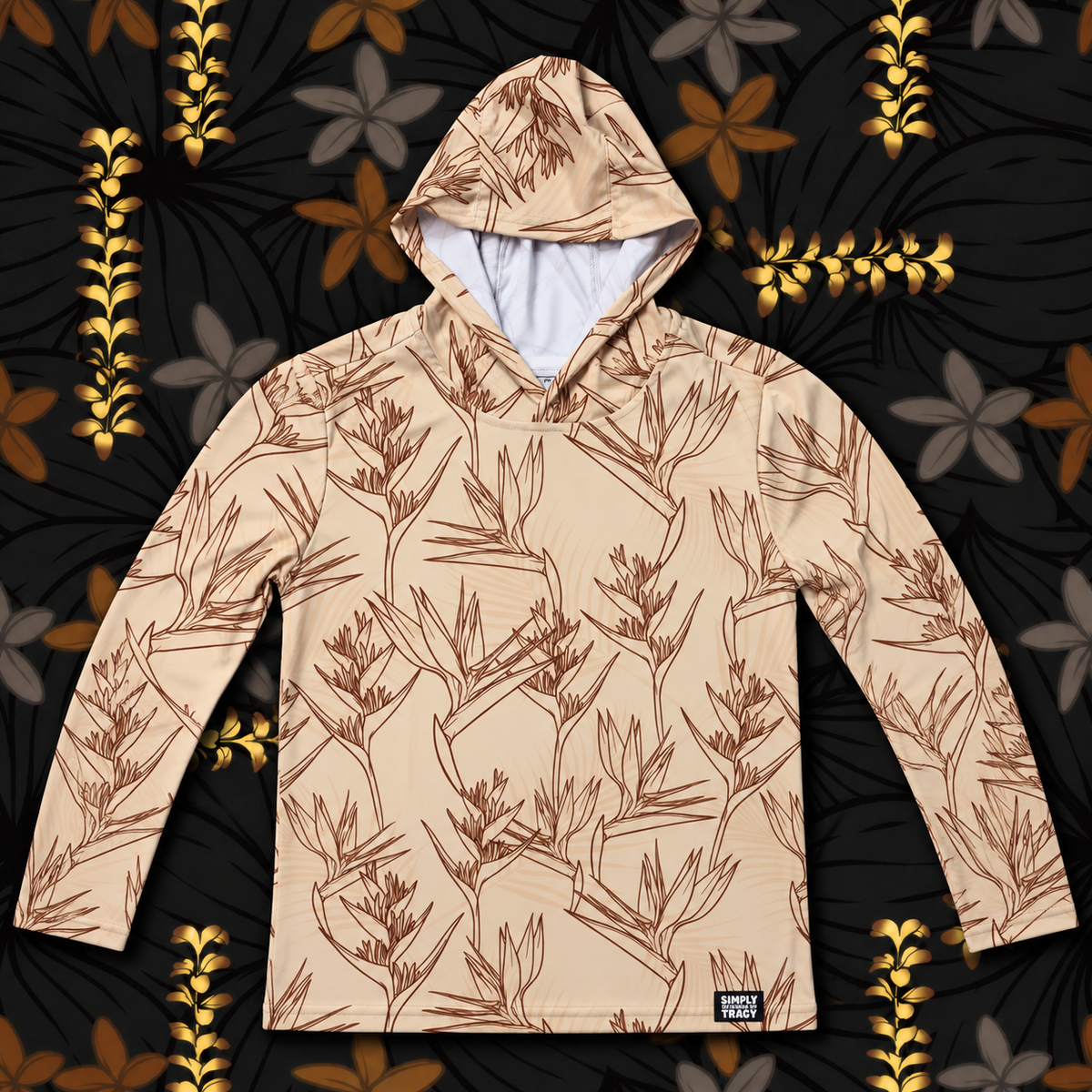 Long Sleeve (Keiki)- Bird of Paradise