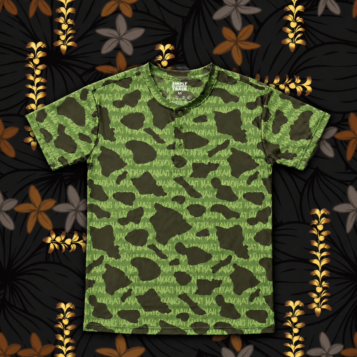 Polo Shirt - Island Vibes (green)