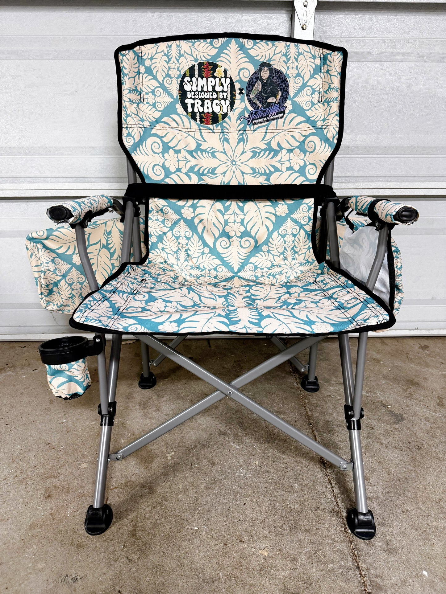Holoholo Chair - Diamond Floral (SDBT x Tatted Mum Design Collab)