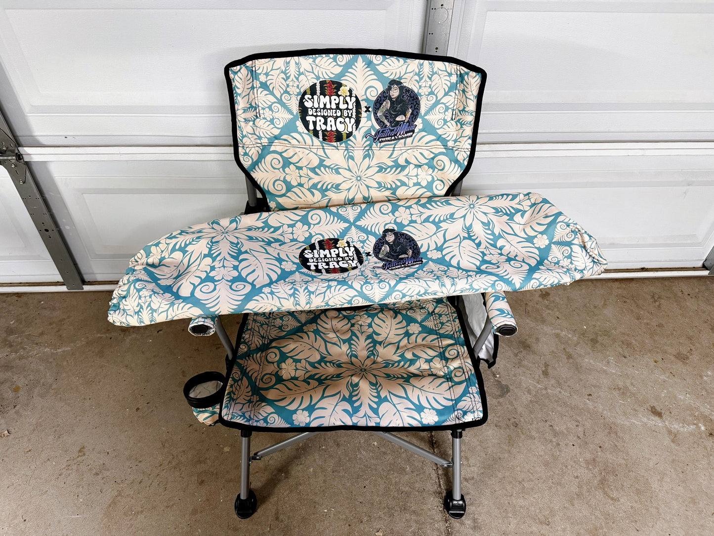 Holoholo Chair - Diamond Floral (SDBT x Tatted Mum Design Collab)