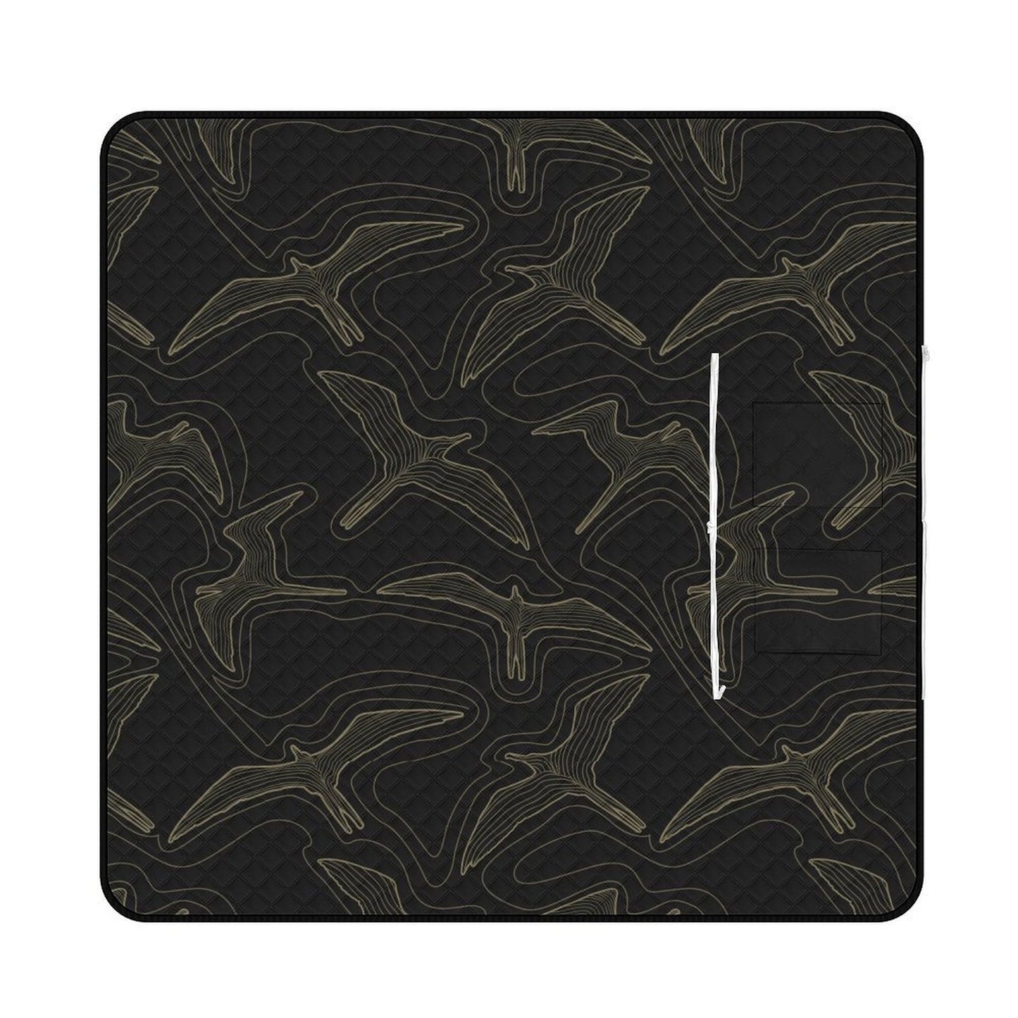 Holoholo Mat Bag - Abstract Iwa Birds