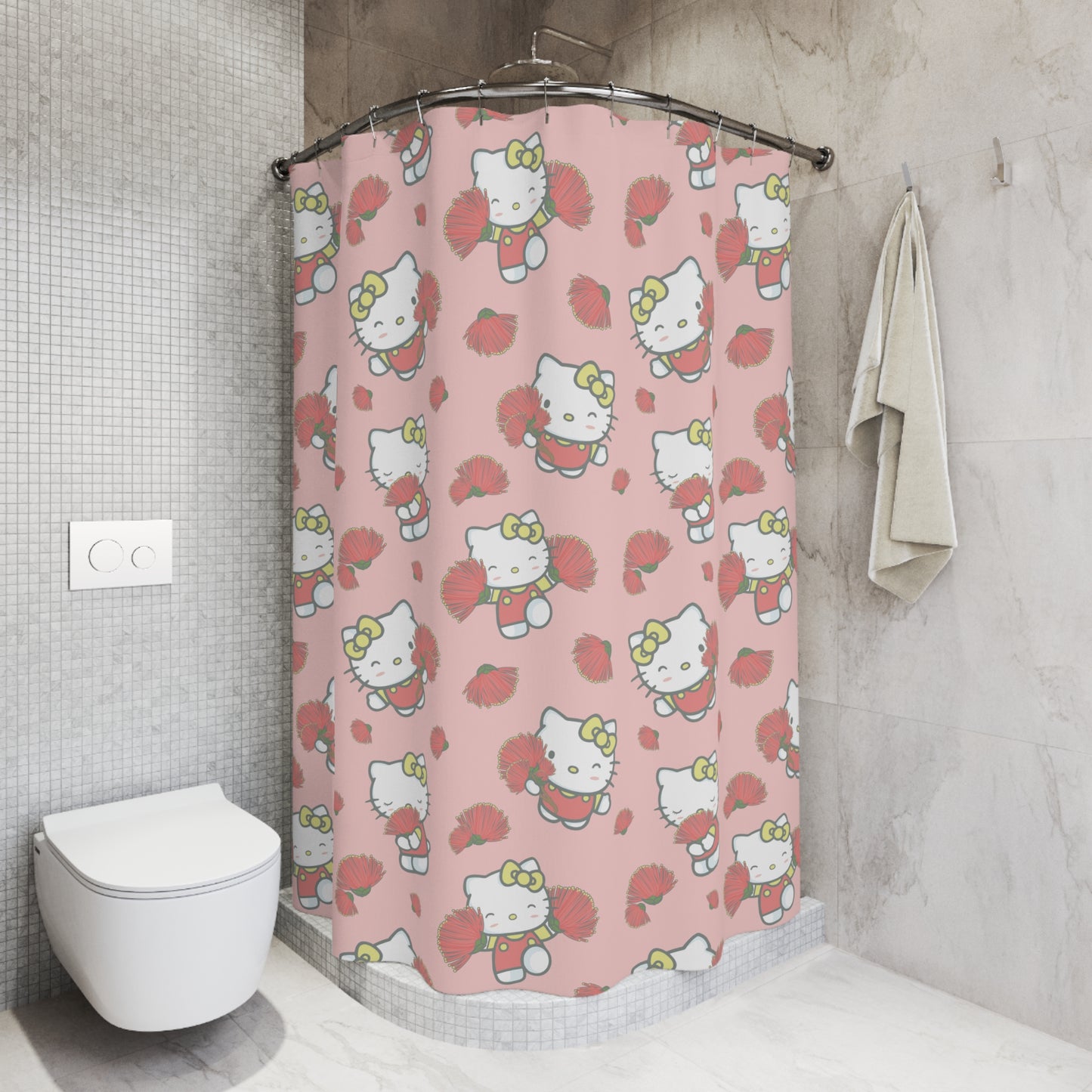 Shower Curtain - HK with Ohia Lehua