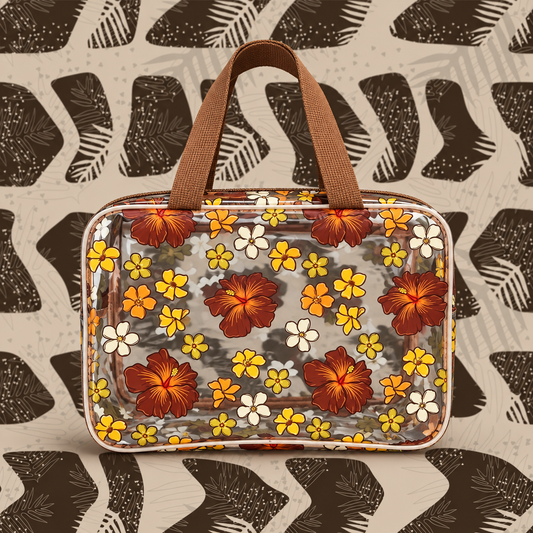 Clear Bag (Hibiscus Puas) - SDBT x Hekili Designs Collab