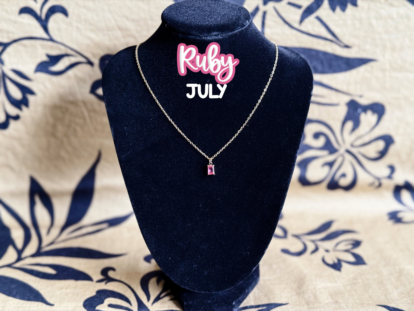 Birthstone Necklace