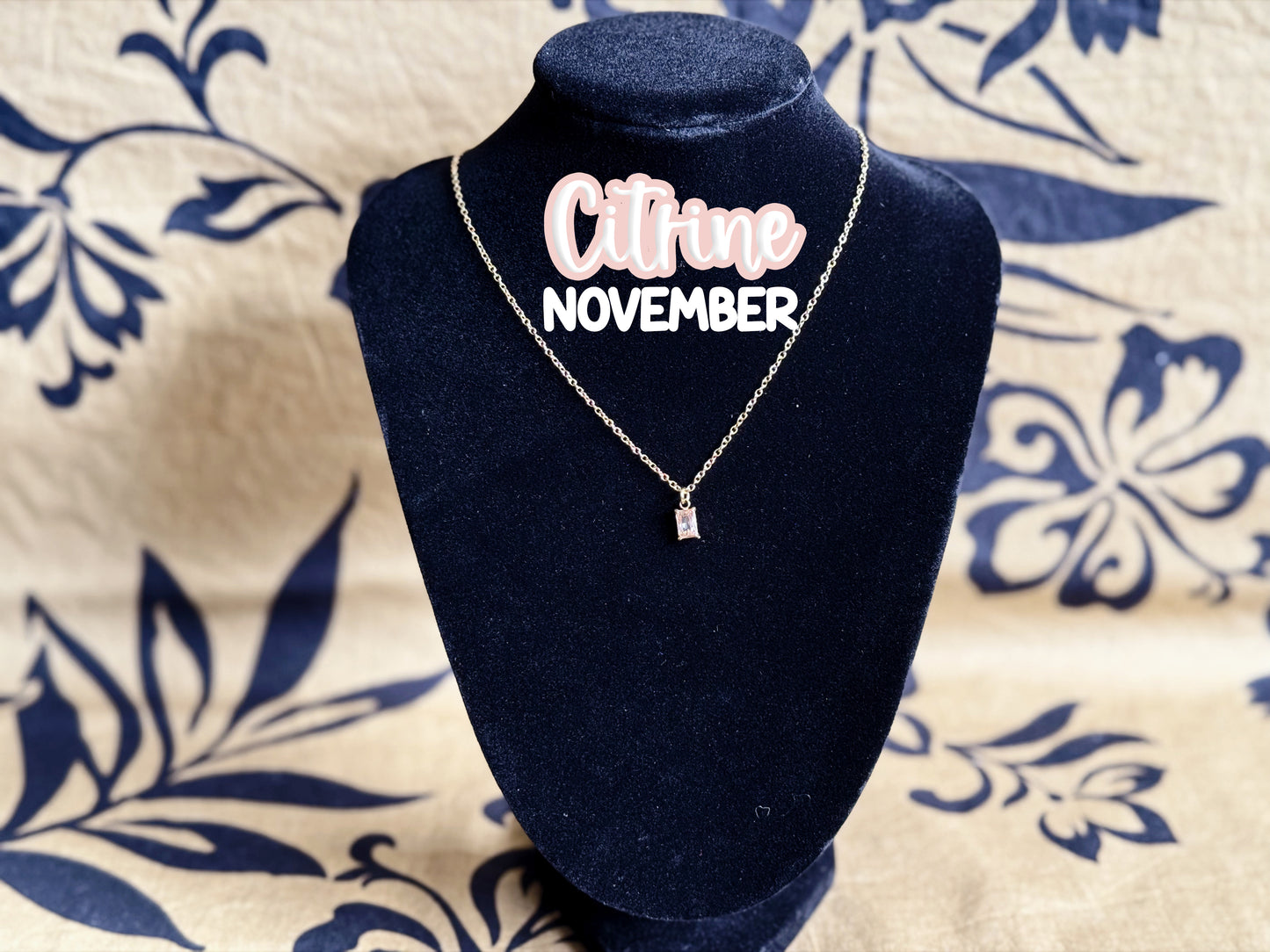 Birthstone Necklace