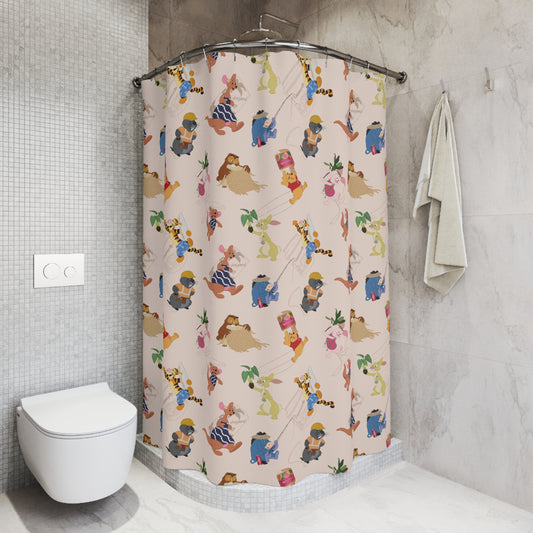 Shower Curtain - Pooh N Da Gang