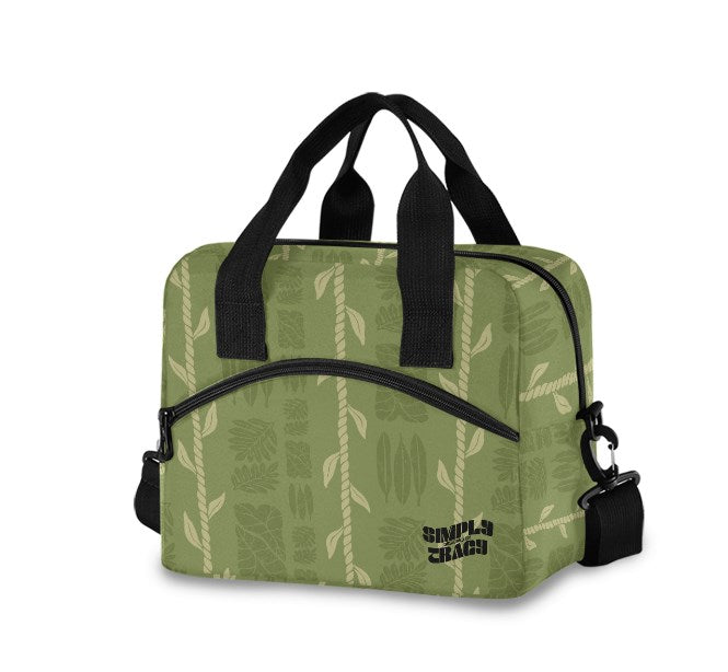 Balon Bag - Rustic Leaves (light green)